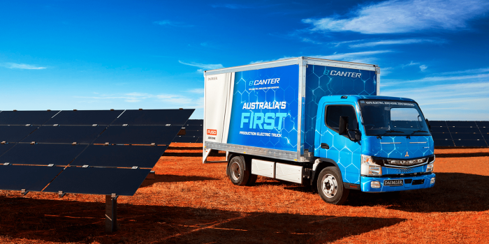 Fuso ecanter e lkw electric truck australien australia min