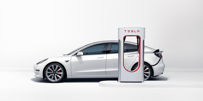 Tesla model supercharger min