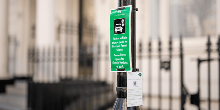 Westminster ladestation estación de carga grossbritannien uk min