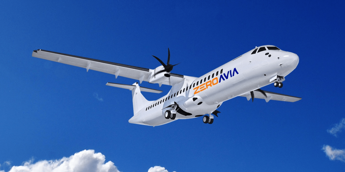 Zeroavia brennstoffzellen flugzeug pila de combustible avión min