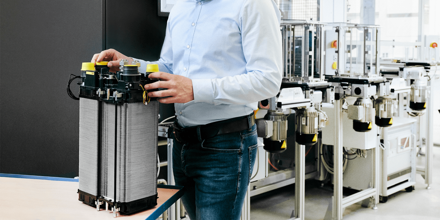 Elringklinger brennstoffzellen stack pila de combustible pila min