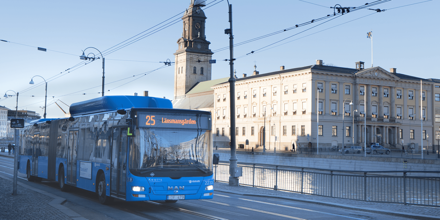 Man elektrobus electric bus keolis vaestraffik goeteborg gothenburg schweden sweden min