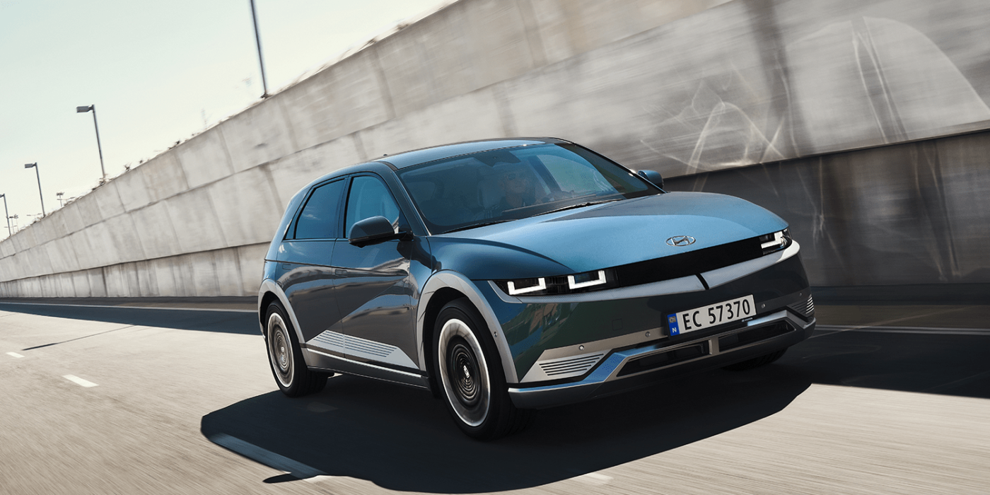 Hyundai ioniq norwegen noruega min e