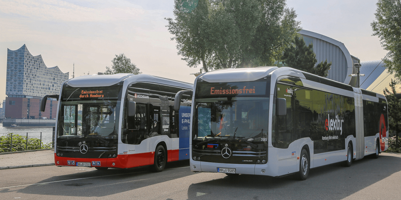 Mercedes benz ecitaro g elektrobus autobus electrico vhh hvv hochbahn hamburg min