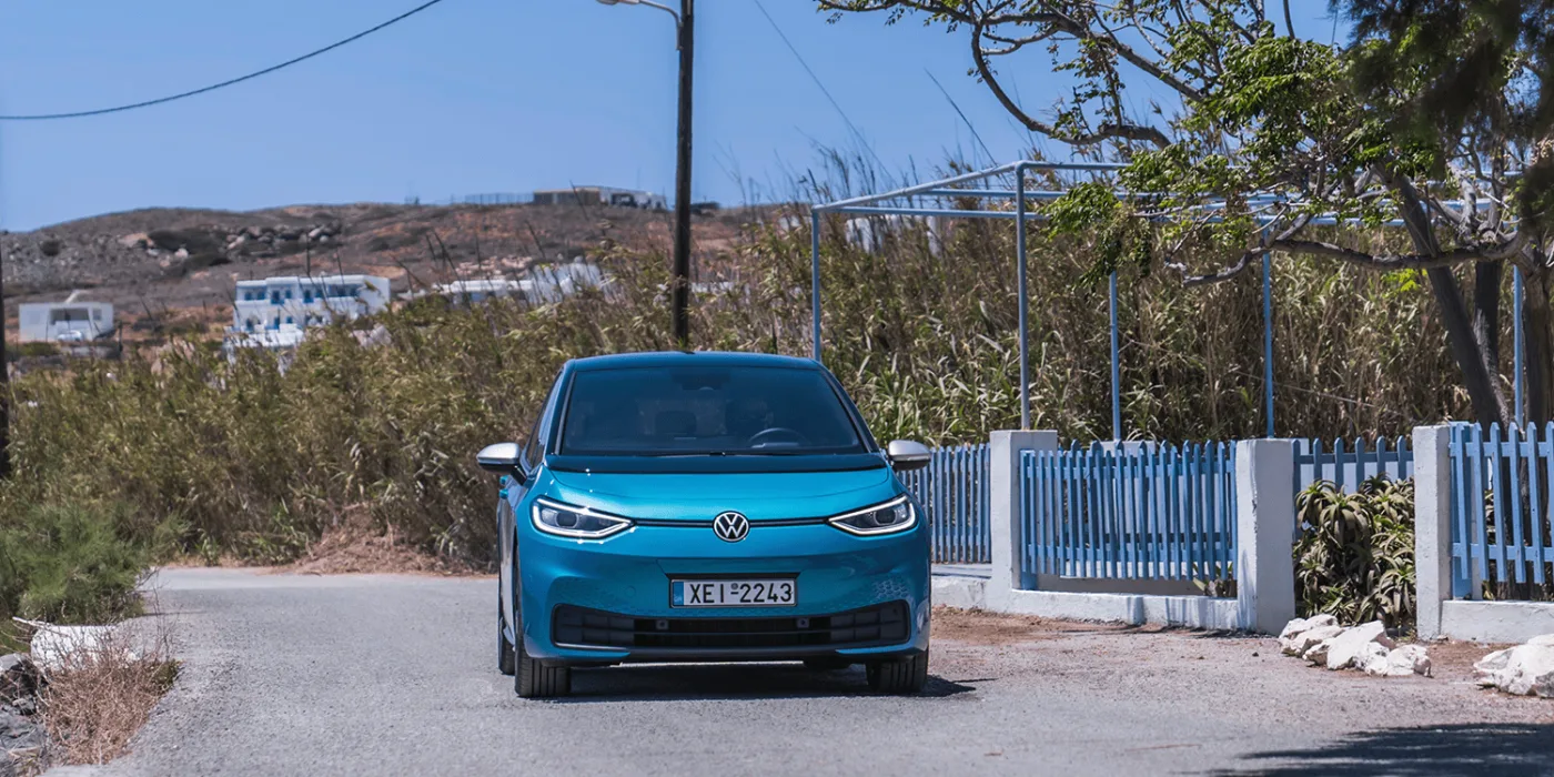 volkswagen id3 astypalea griechenland greece 2021 02 min volkswagen id3 astypalea griechenland greece 2021 02 min