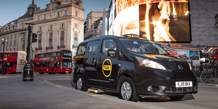 Dynamo taxi transport for london nissan e nv min