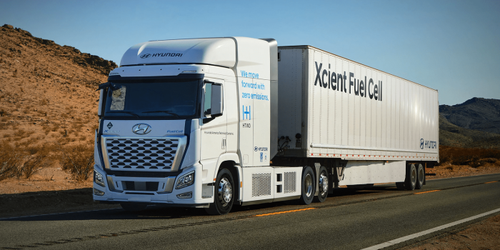 Hyundai xcient brennstoffzellen lkw fuel cell truck usa min