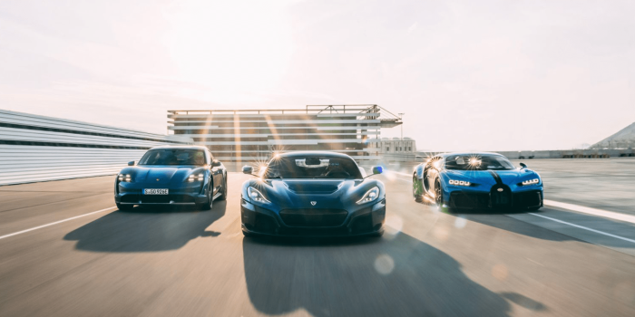 Porsche bugatti rimac min