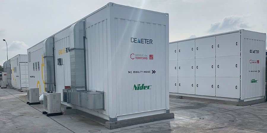 Renault tmh almacenamiento en batería douai