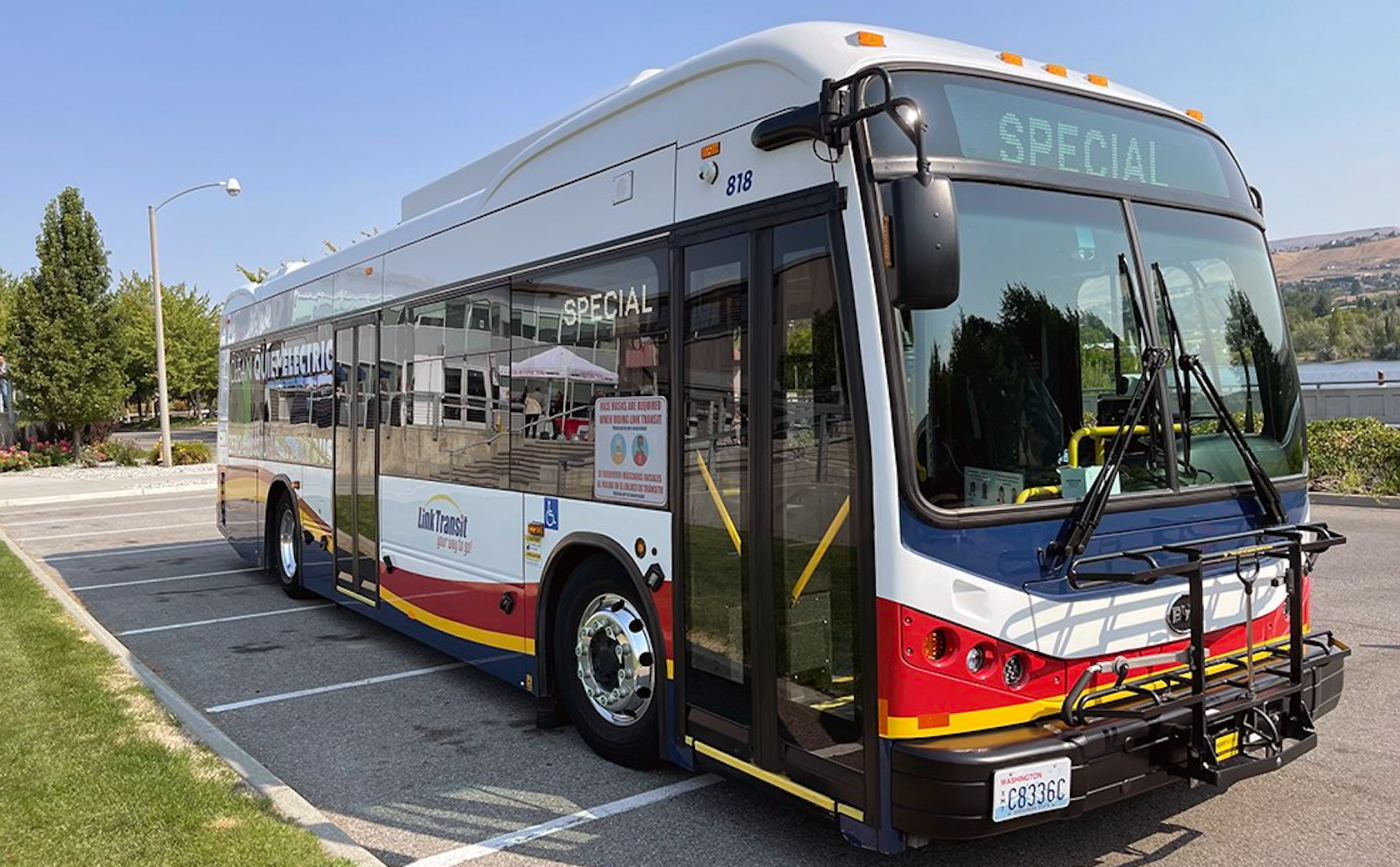 Autobús BYD de Link Transit