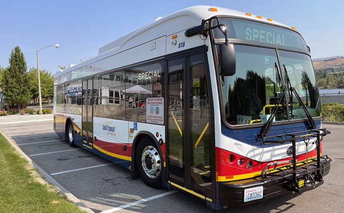Autobús BYD de Link Transit