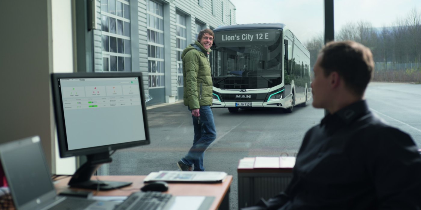 MAN truck bus MAN eManager tool