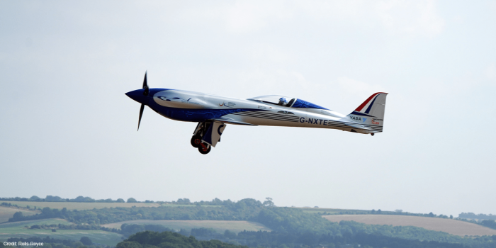Rolls royce spirit of innovation e flugzeug avión eléctrico min