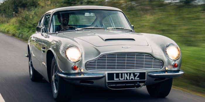 Aston martin db6 lunaz ev conversion imagenes oficiales lead e