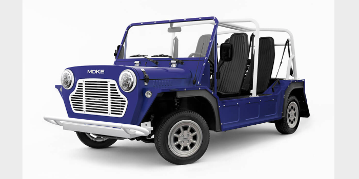 Moke Azul eléctrico