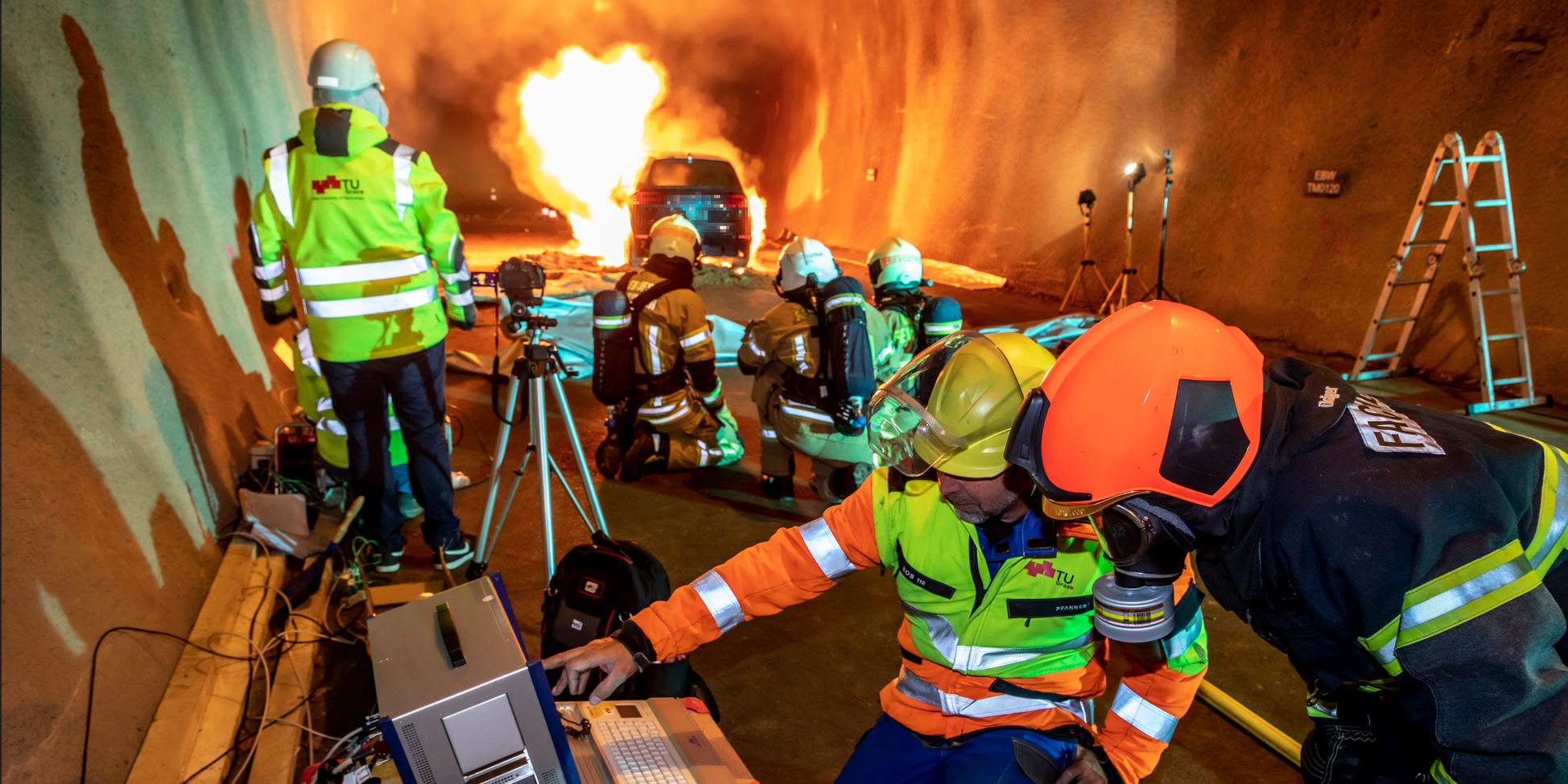 TU Graz Austrian tunnel fire