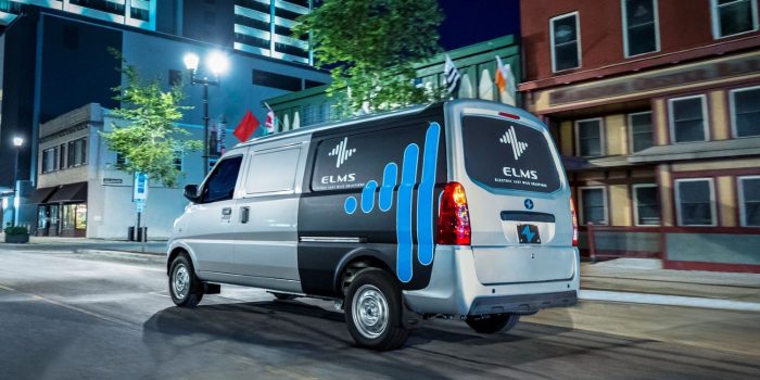 Soluciones eléctricas de última milla furgoneta clase olmo