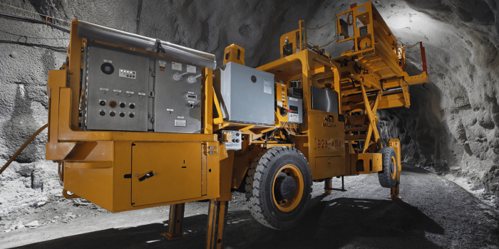 Maclean engineering bergbaumaschine máquina minera