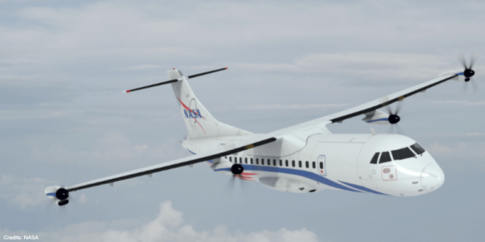 Nasa e flugzeug avión eléctrico min