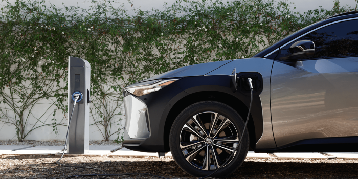 Estación de carga Toyota bz4x ladestation min