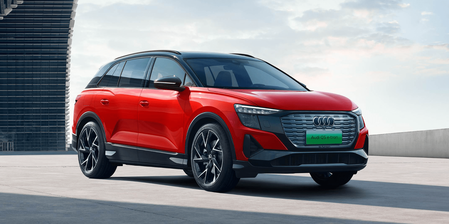 Audi presents the Q5 e tron exclusively for China electrive