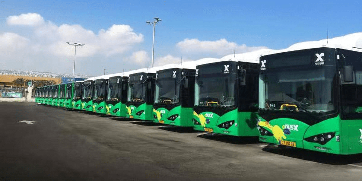 Byd elektrobus electric bus haifa israel min