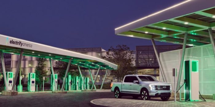 Electrify america santa clara ford f lightning