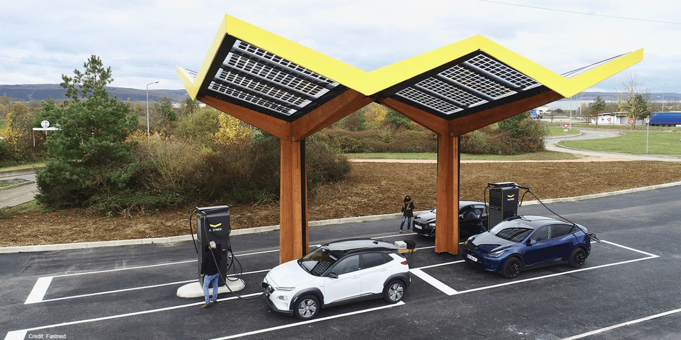 Estación de carga Fastned ladestation frankreich france min