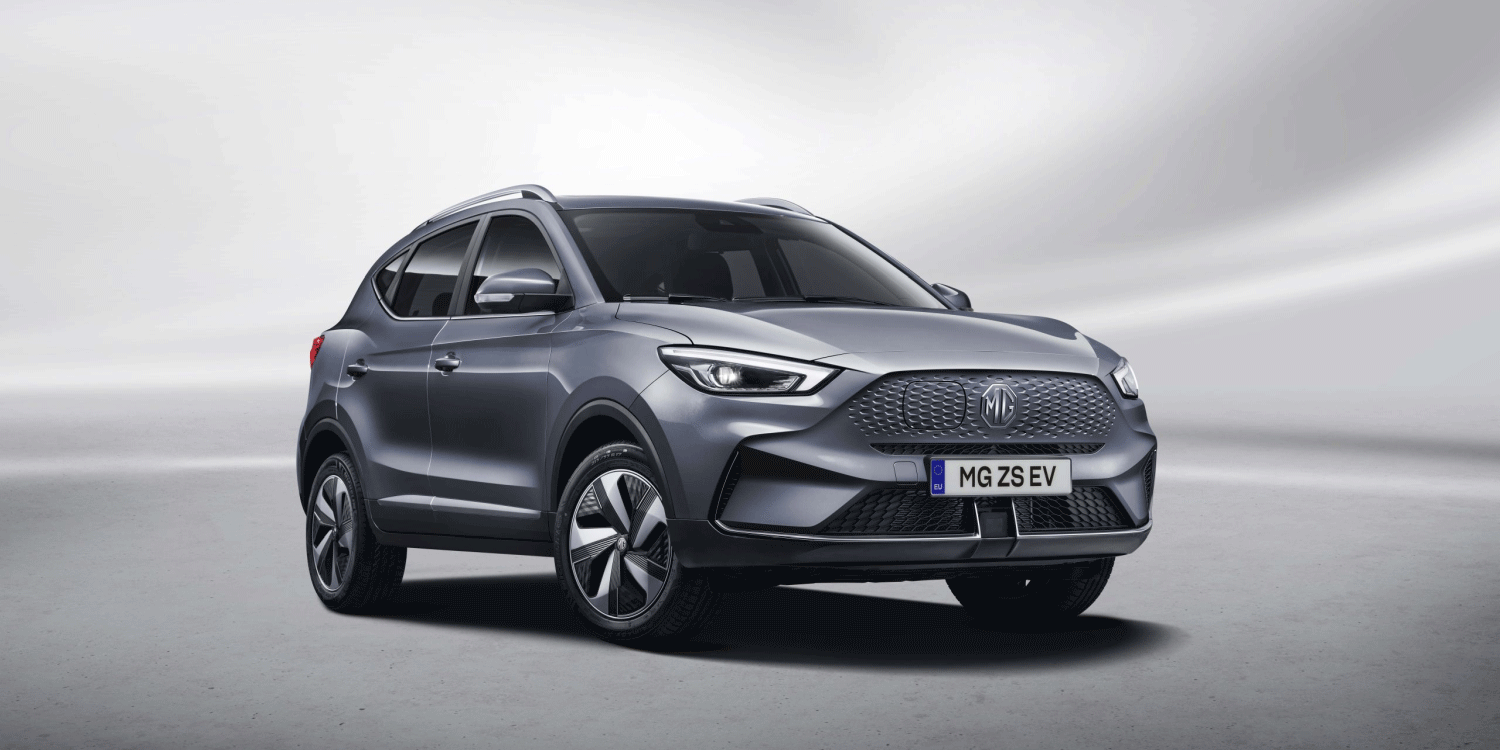 MG Motor shows off updated ZS EV electrive