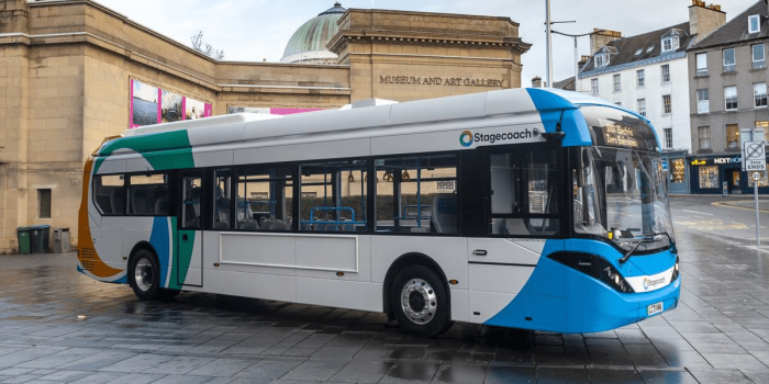 Byd adl enviro200ev elektrobus autobús eléctrico schottland scotland stagecoach min