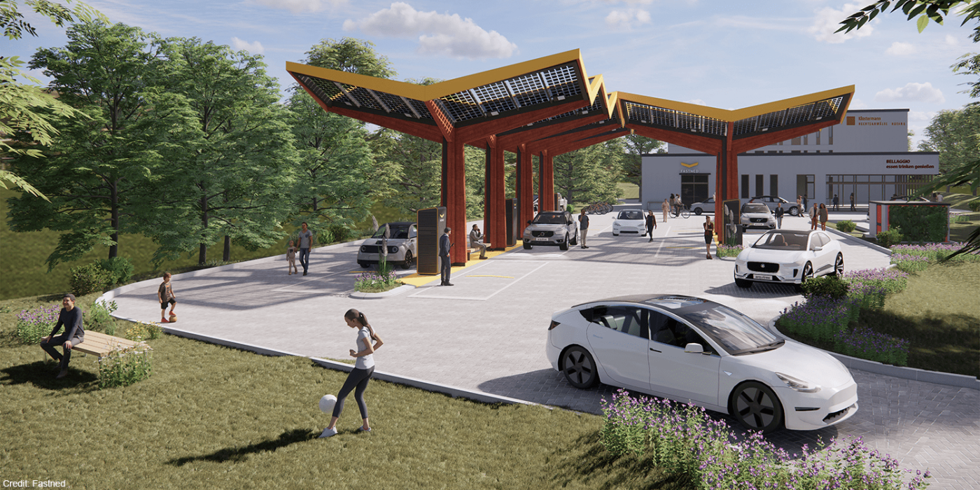 Estación de carga Fastned ladestation bochum min