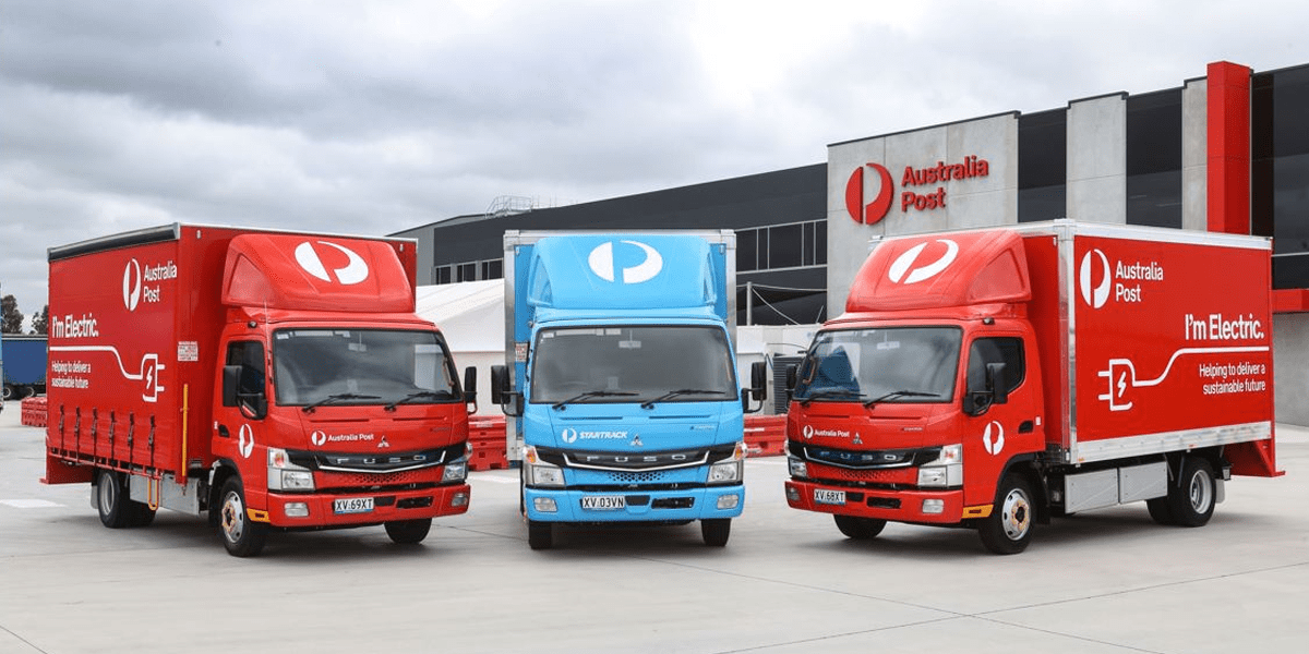 fuso ecanter e lkw electric truck australien australia post 2021 02 min