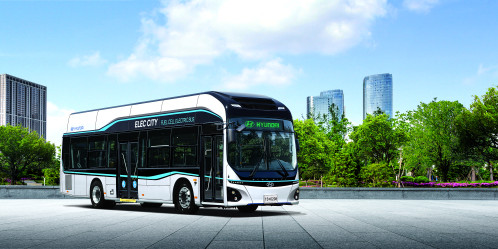 Autobús FCEV Hyundai ElecCity de Viena