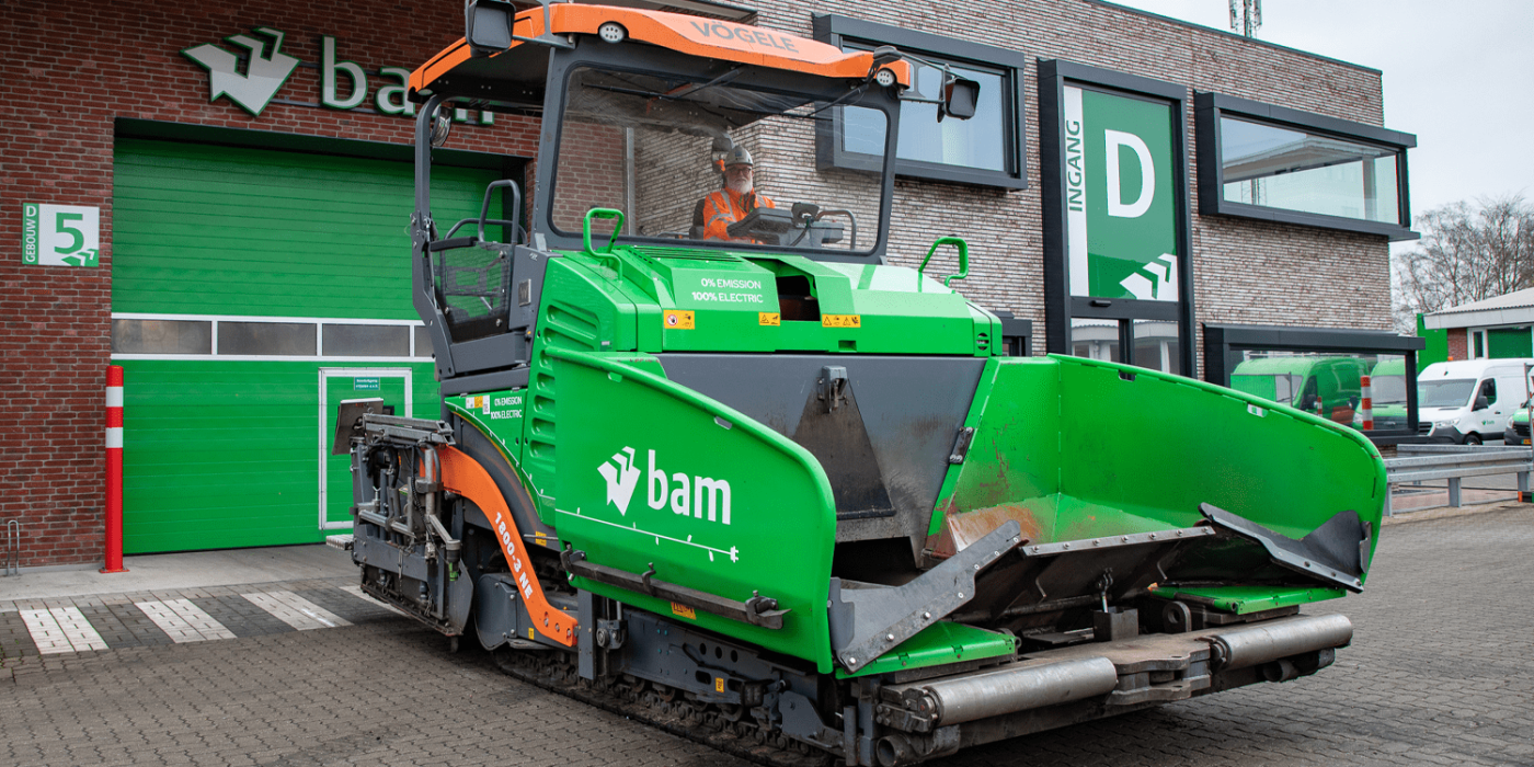 Bam infra nederland Asphaltiermaschine extendedora de asfalto min