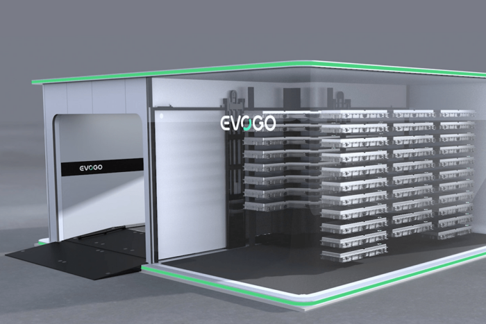 Evogo batterietausch akku tausch battery swap min e