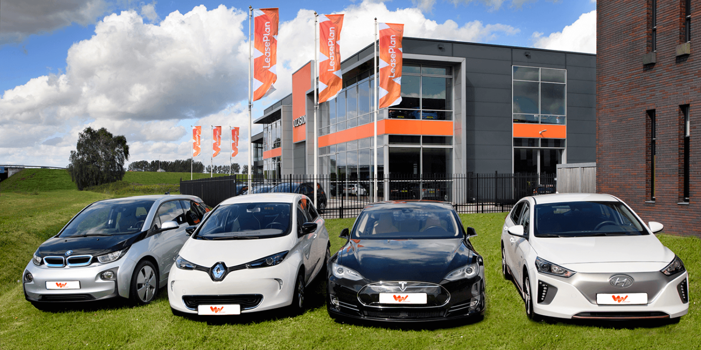 Leaseplan flotte elektroautos symbolbild
