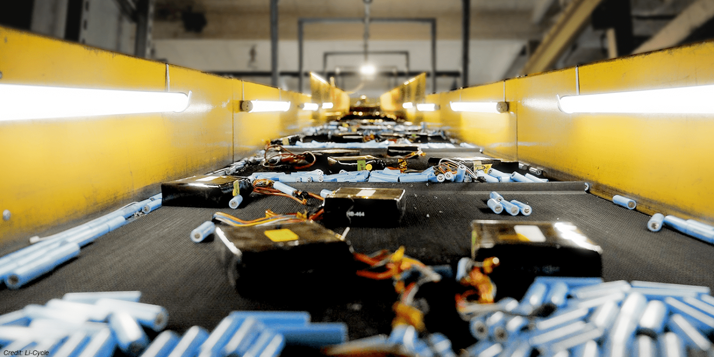 Li cycle batterie battery recycling min