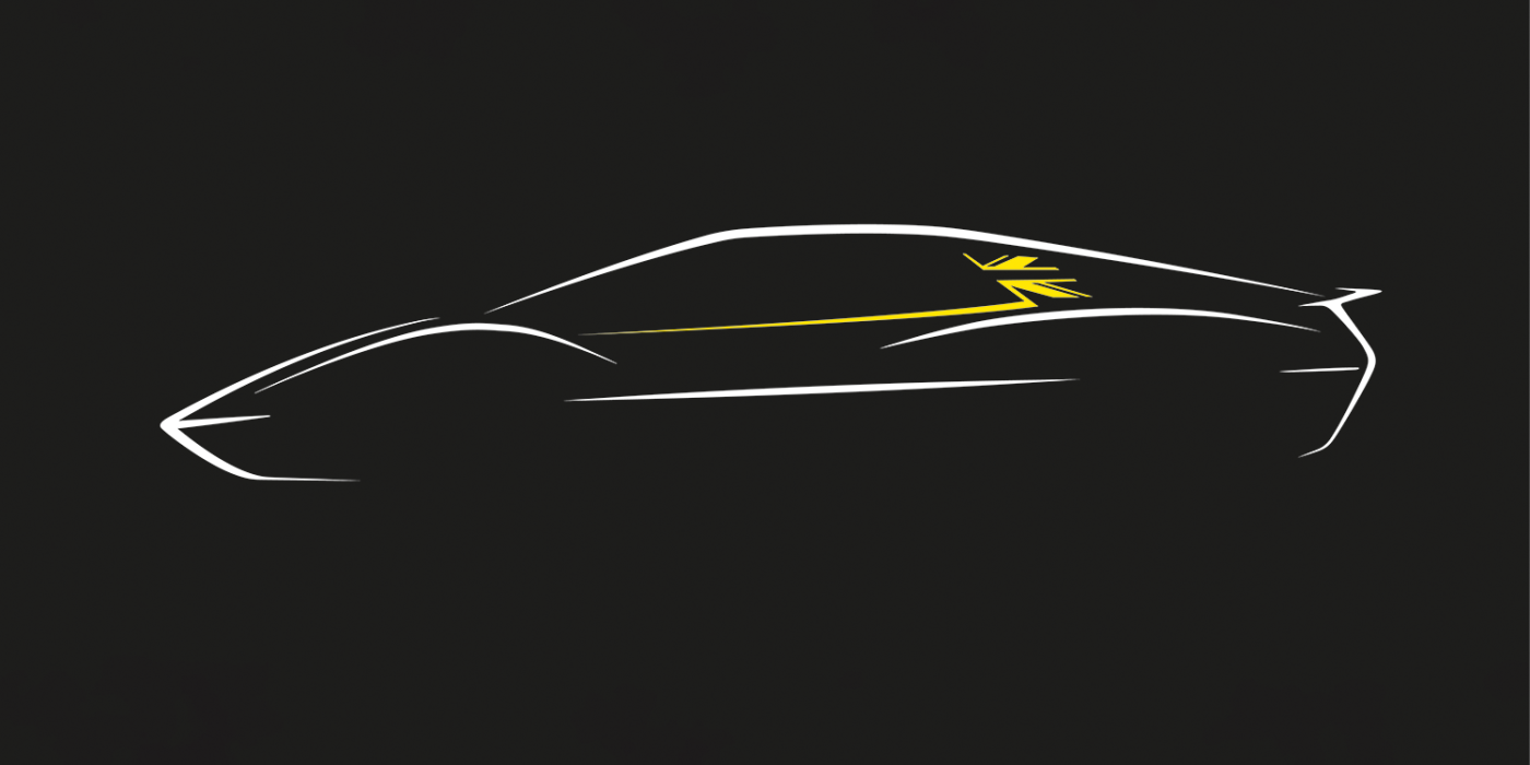 Concepto de coche deportivo Lotus ev min