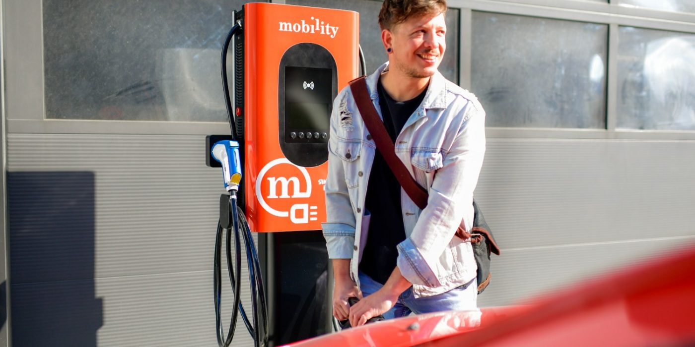 Mobility ladesäule bidirektional