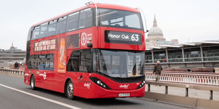 Byd adl enviro400ev elektrobus electric bus grossbritannien uk london min