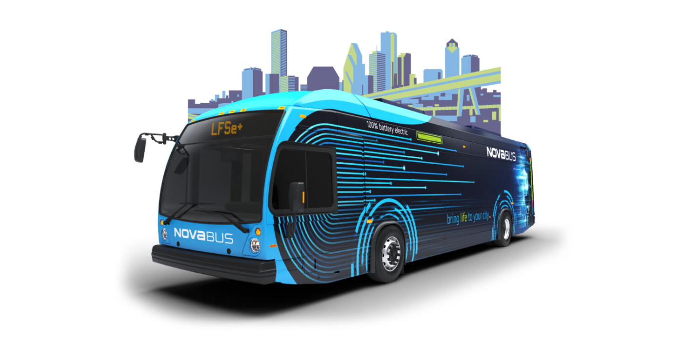 Nova bus lfse elektrobus autobús eléctrico ee.uu.