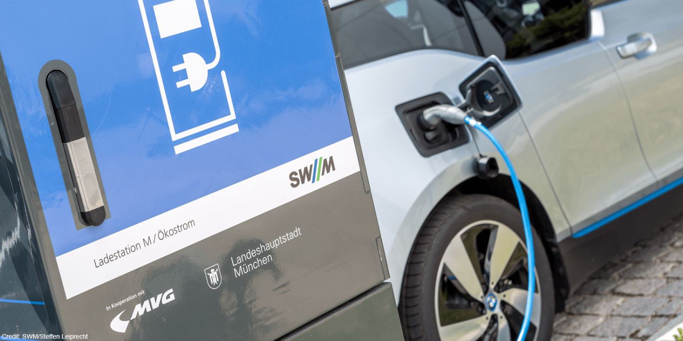 Stadtwerke muenchen swm ladestation estación de carga min e