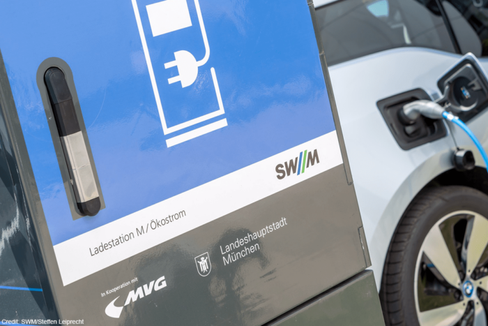 Stadtwerke muenchen swm ladestation charging station min e