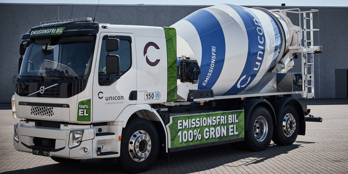 Volvo fm electric e lkw electric truck unicon daenemark denmark min
