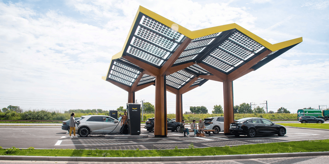 Fastned ladestation charging station min