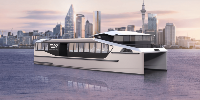 Auckland electric ferry elektro faehre zealand neuseeland min