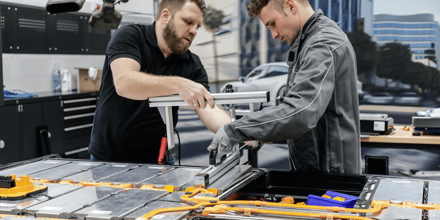 Porsche taycan batterie batería min