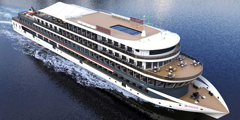 Yangtze river three gorges e schiff electric ship china