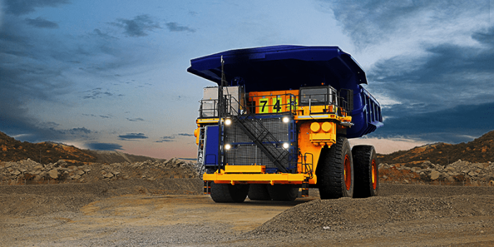 Anglo american nugen e muldenkipper electric mine haul truck min