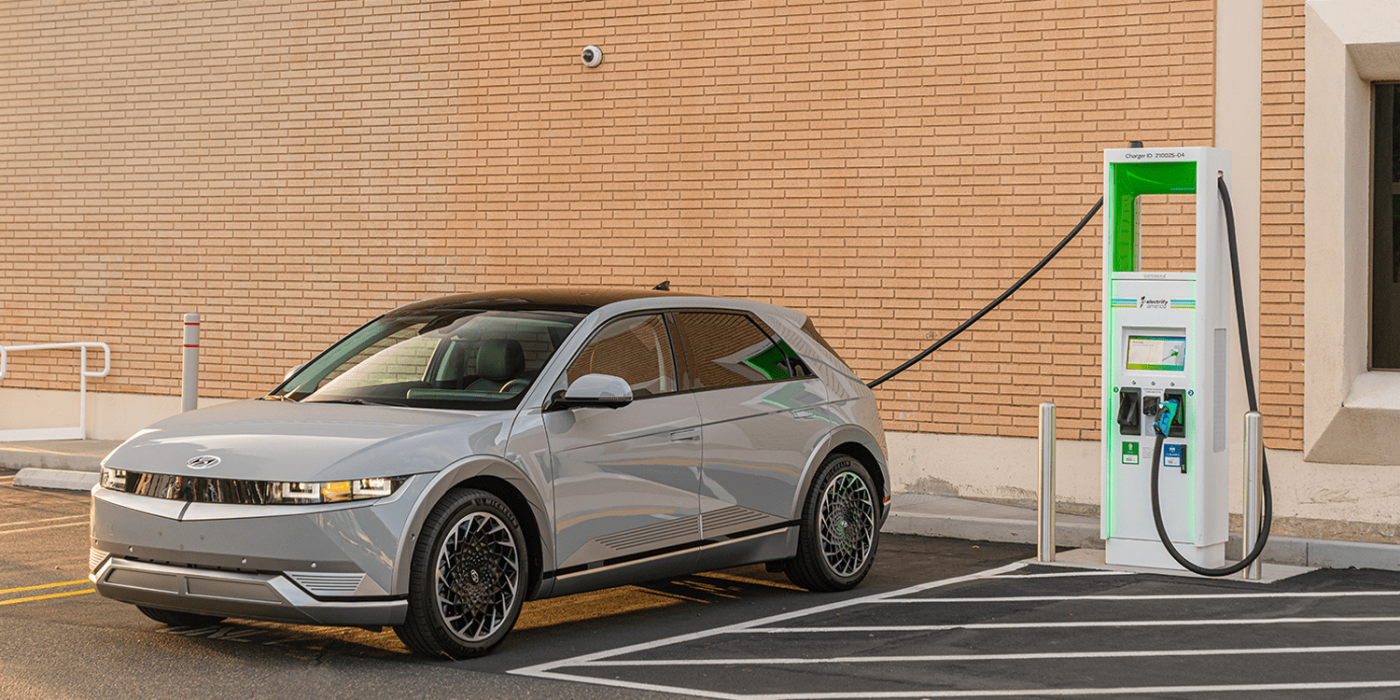 Hyundai ioniq electrify america ladestation estación de carga usa min